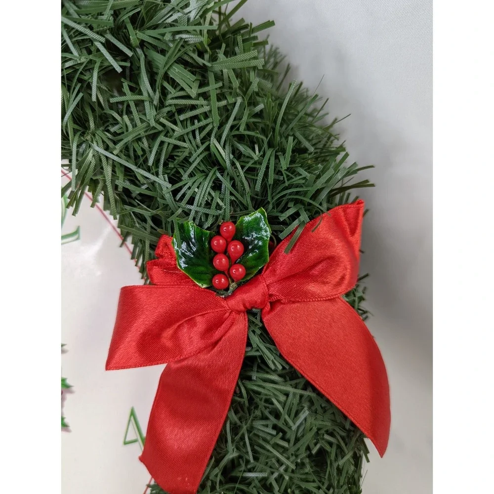 Christmas Wreath Musical Clock Emson 1999‎ Works